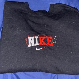 NIKE embroidered custom made angel logo, size 2XL